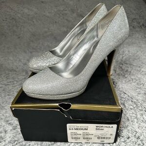 Shiny Worthington Platform heels